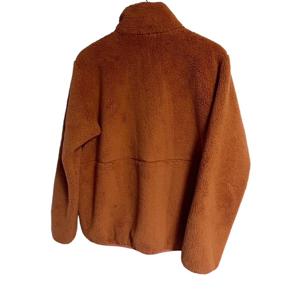Aviator Nation Teddy Unisex Half Zip Jacket - Picture 2 of 2